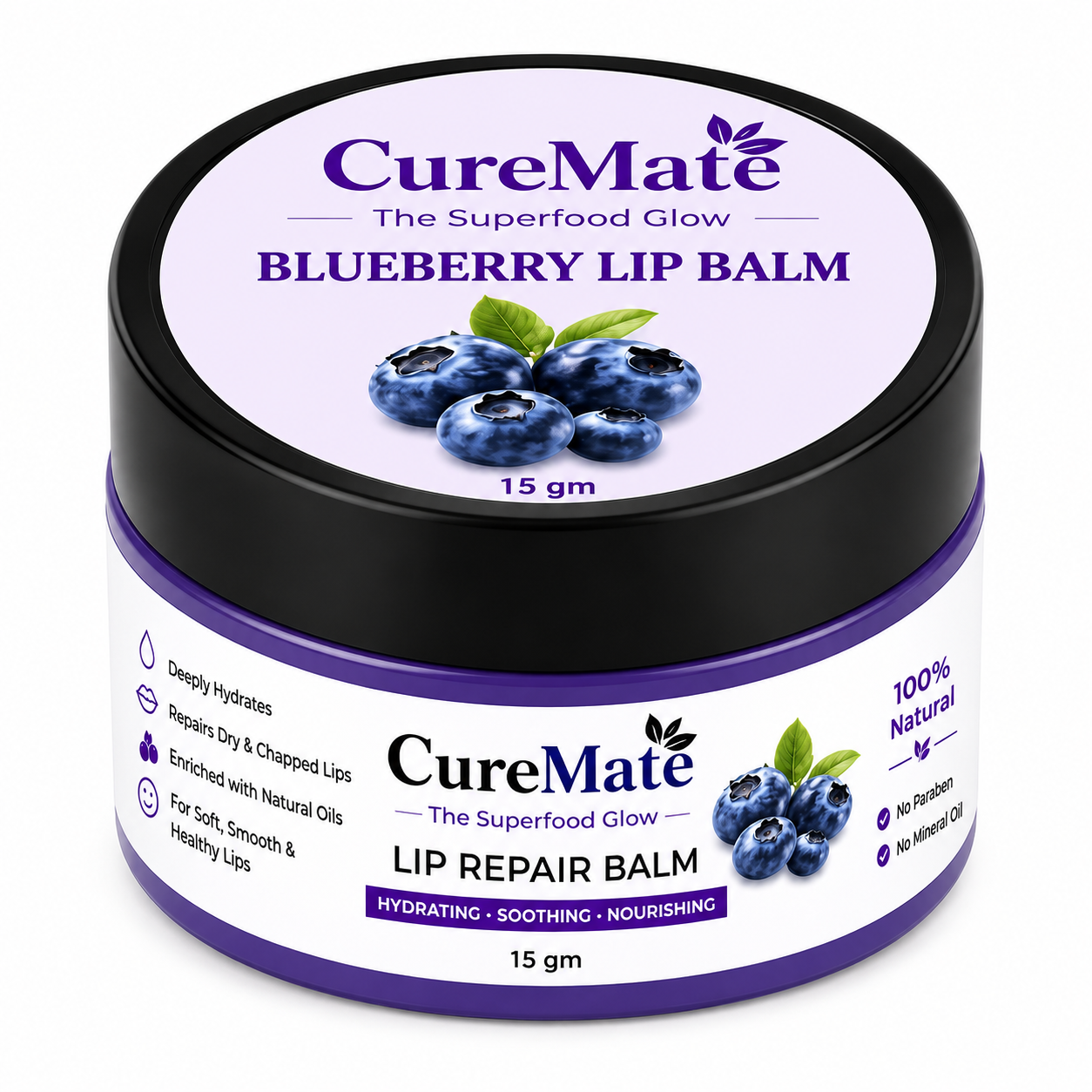 Blueberry Lip Balm
